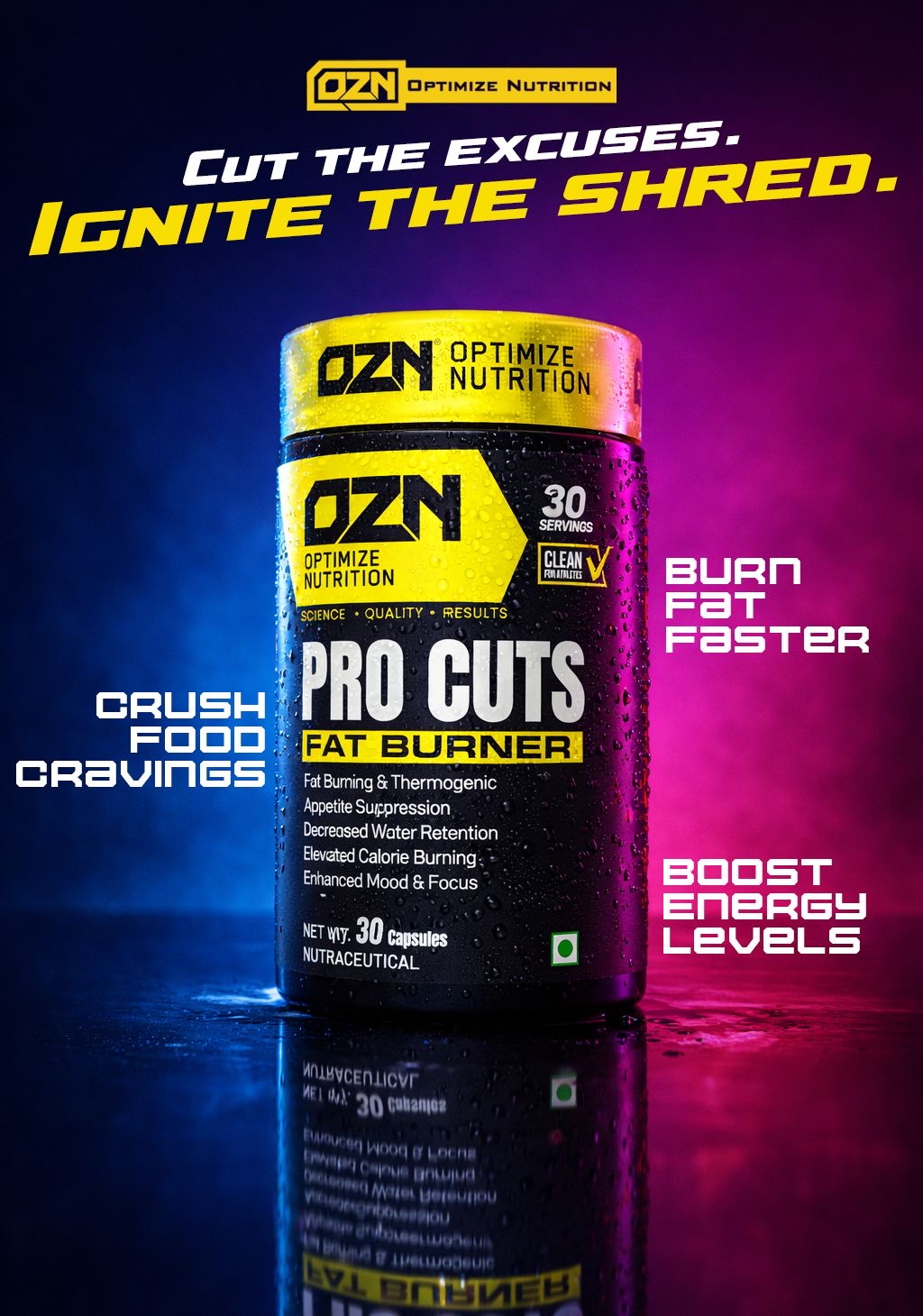 PRO CUTS - FAT BURNER 30 Servings