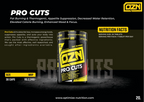 PRO CUTS - FAT BURNER 30 Servings