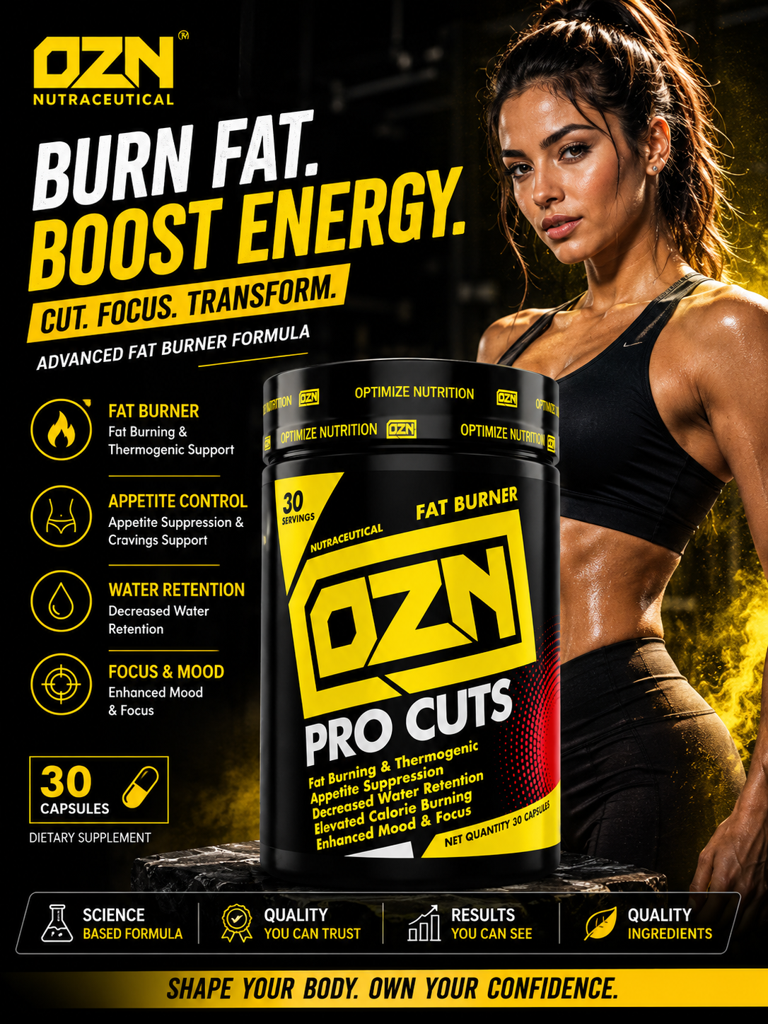 PRO CUTS - FAT BURNER 30 Servings