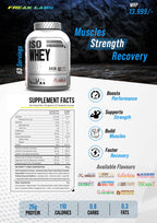 ISO WHEY 100 – Hydrolyzed Whey Protein Isolate 63 Servings