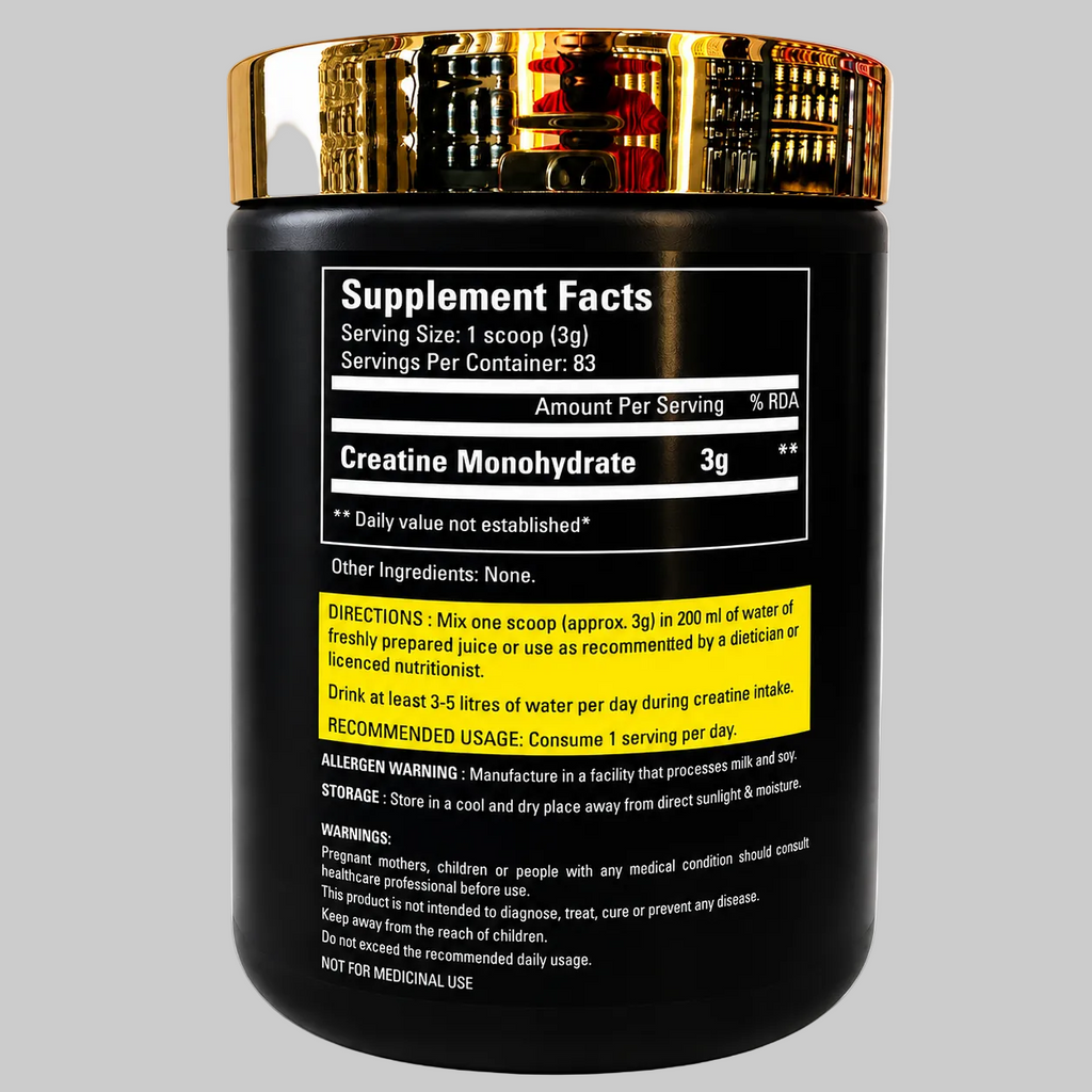 CREATINE MONOHYDRATE - 83+ Servings