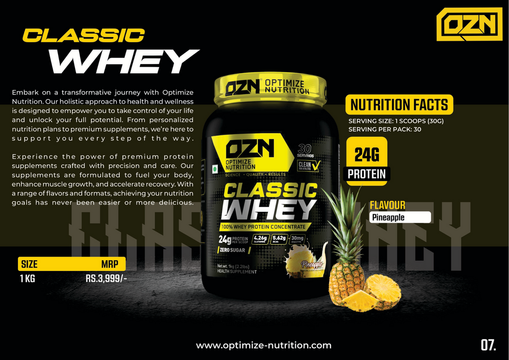 CLASSIC WHEY - 30 Servings