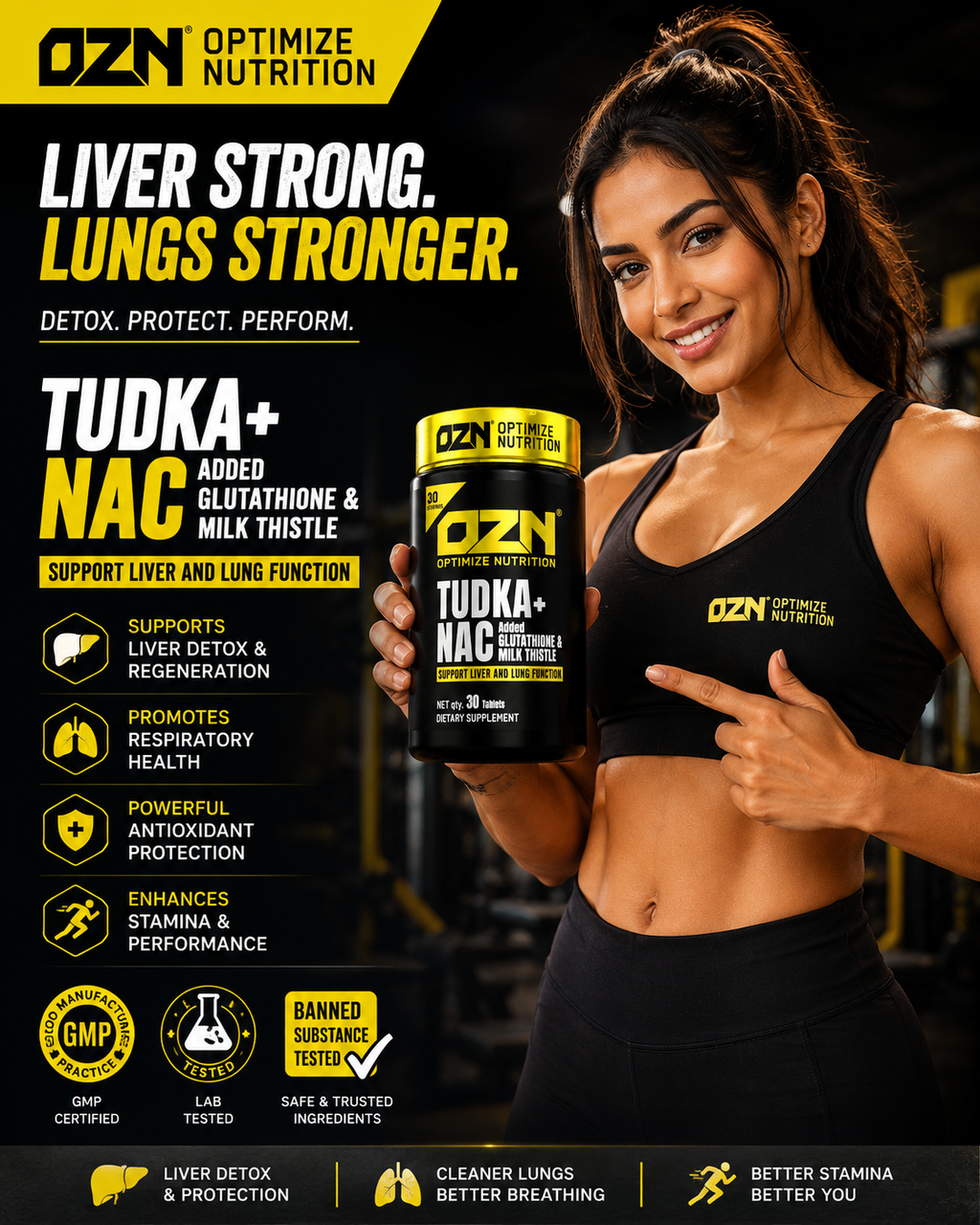 TUDCA + NAC - Liver Support 30 Tablets