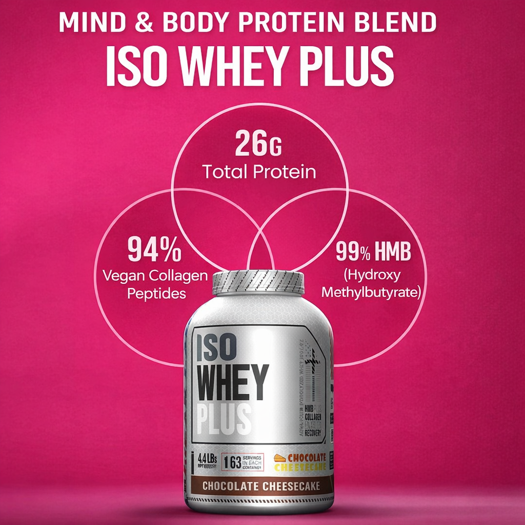 ISO WHEY PLUS – Advanced Hydrolyzed Whey Isolate with HMB and Collagen 63 Servings