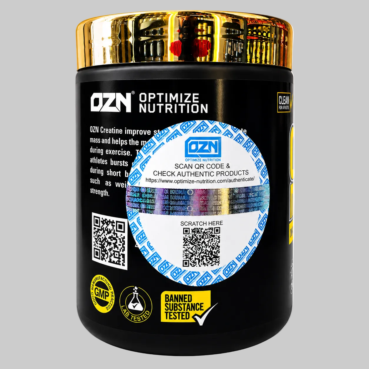 CREATINE MONOHYDRATE - 83+ Servings Secondary image