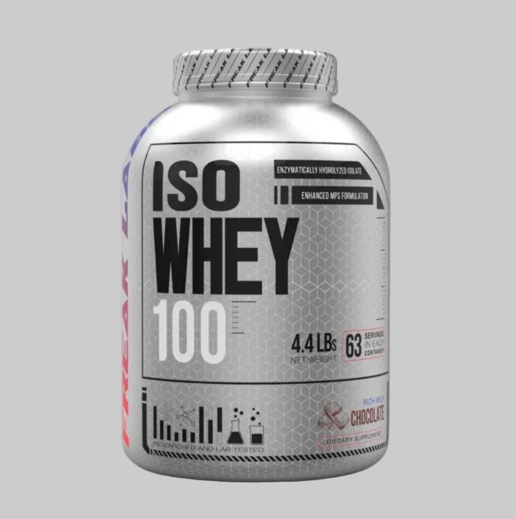 ISO WHEY 100 – Hydrolyzed Whey Protein Isolate 63 Servings