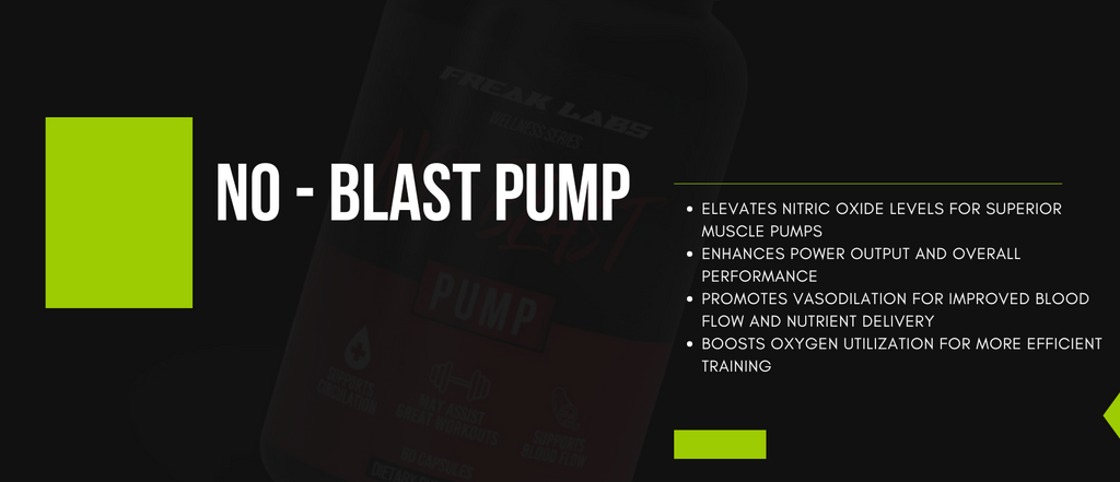 NO–BLAST PUMP- Advanced Muscle Pump & Performance Booster