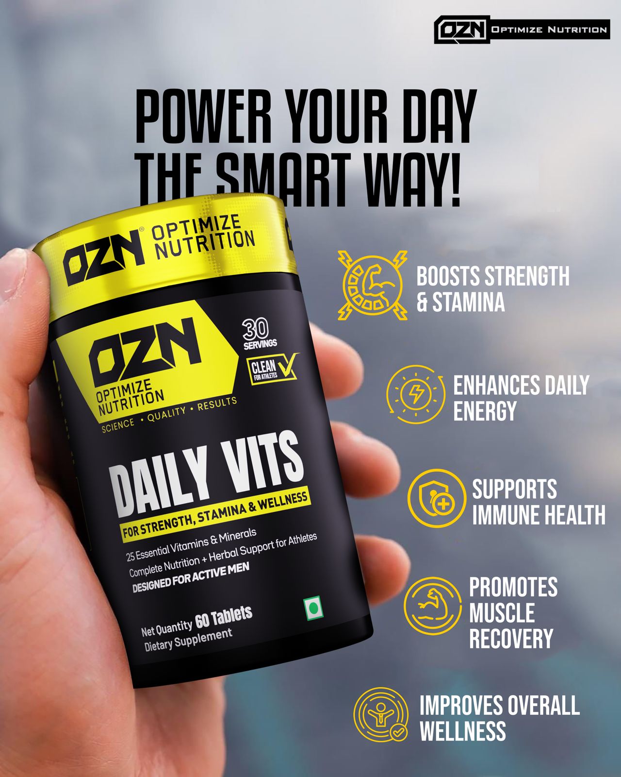 DAILY VITS - MULTIVITAMIN 60 TABLETS