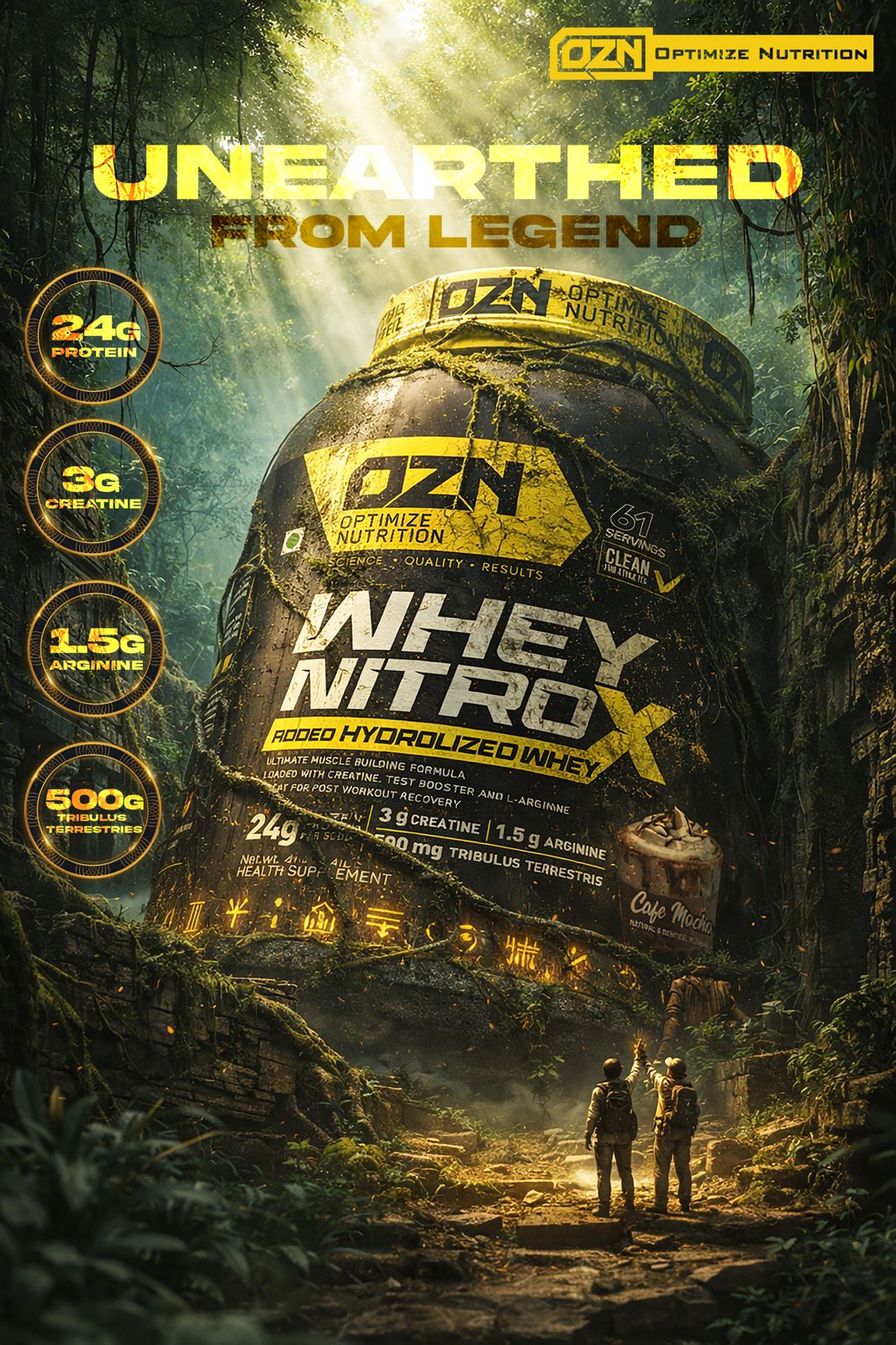 WHEY NITRO X -Added Hydrolized Whey 61 Servings